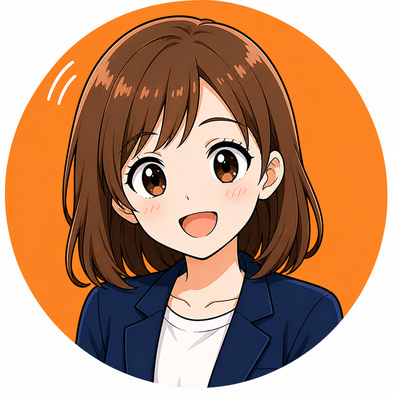 女性キャラ・納得顔