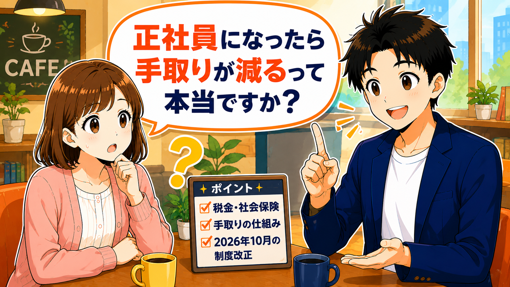 あやのとにしやんの会話シーン