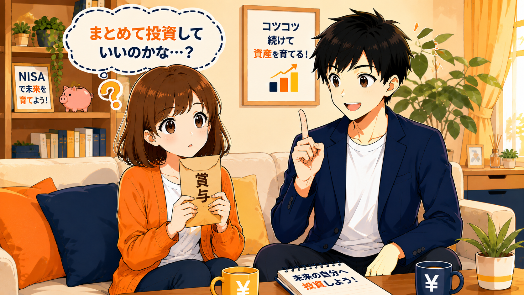 成長投資枠のポイント：まとまったお金を好きなタイミングで投資できる