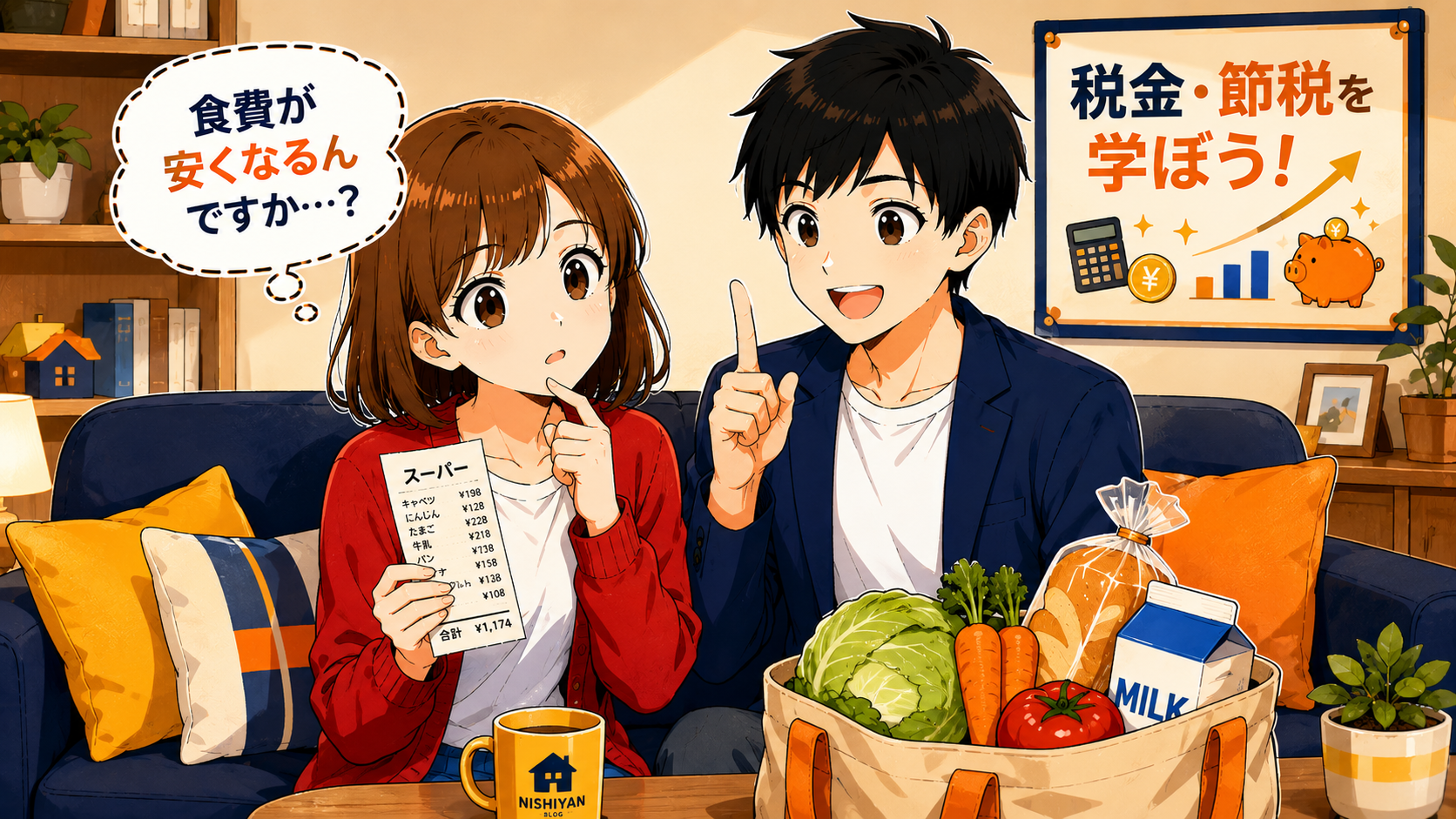 食料品の消費税1%、決まったことと決まっていないこと
