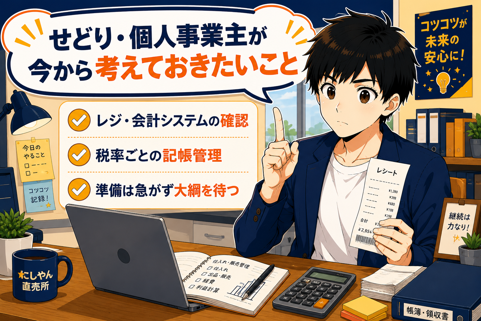 せどり・個人事業主が今から考えておきたいこと